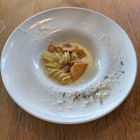 AWkitchen TOKYO 新丸ビル店 - 高知県ゆうきのもり『有機かぼちゃ』とベーコンのクリームソース