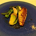 リストランテ ラ ソリア - ホウボウと地野菜のグリル（2025.2）