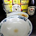 中華麺房 東龍 - 勿論綺麗✨に完飲❗完食❗❗＼(^o^)／