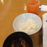 サザンクロス - ジュースも種類がいっぱいあった★