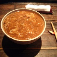 白碗竹快樓 祇園店 - スープの中に大きいふかひれが沢山隠れてます。