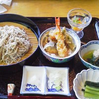 和食 からまつ - 蕎麦とミニ天丼　2060円