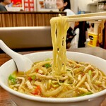 湖南人家 - 20250307搾菜肉絲湯麺880円（醤油味）②