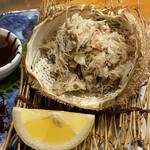 鮨 ひでぞう - 毛蟹あて