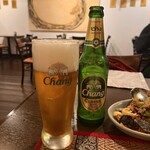 タワンタイ - 2杯目は違う銘柄のタイビール♬