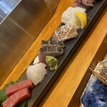 鮨 ひでぞう - お造り盛合せ7種