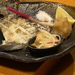 鮨 ひでぞう - カマ焼き（南蛮漬）