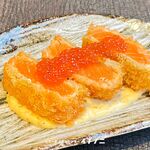 ニューおさかなセンター イチノニ - みやぎサーモンのレアカツ
