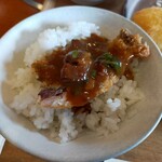 フライデイ - アジカツカレーね。