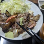 ナカガワ☆スエ食堂 - ラム肉ソテーはワサビで！