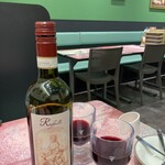 サイゼリヤ - 赤のキャンティ　あっという間にボトルが空に