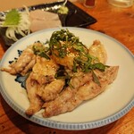 広島大衆居酒屋　十升 - せせり　おろしポン酢