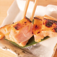 地鶏むね肉の西京味噌焼き