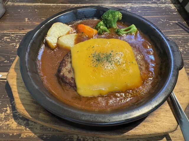 Hamburger steak Senmonten Boston Nagai Ten
