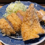 とんかつ七井戸 - とんかつ七井戸(天城軍鶏チキンかつ定食)