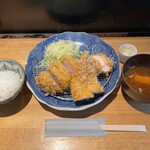とんかつ七井戸 - とんかつ七井戸(天城軍鶏チキンかつ定食)