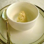 フランス料理 ル・トリアノン - ('09/12)目の前で摩り下ろされたホースラディッシュとともに