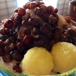 たねや - 氷ぜんざい（≧∇≦）