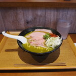 麺処 にぼし香 - 濃厚牡蠣蕎麦着丼