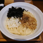 麺処 にぼし香 - 背脂の和え玉400円