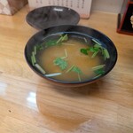 天丼ころも - おみそ椀（200円）