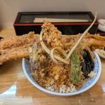 天丼ころも - 料理写真:海老穴子天丼（2200円）