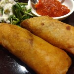 ビストロ  シピ - 豚と牛ホホ肉と野菜の包み揚げ