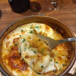 ビストロ  シピ - 蝦夷鹿と豚肉のアッシパルマンティエ(挽肉とマッシュポテトのグラタン)