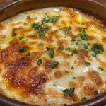 ビストロ  シピ - 蝦夷鹿と豚肉のアッシパルマンティエ(挽肉とマッシュポテトのグラタン)