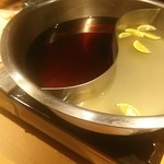 どんと - 二種類のだしを選べます♪