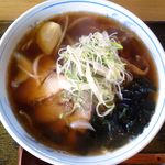 ポポット - 醤油ラーメンのアップ