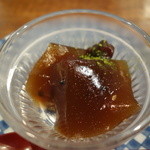 たのたの庵 - デザート（黒糖くず餅）2014年7月