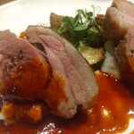 ビストロ  シピ - ニュージーランド産仔羊のロティ エストラゴン風味