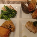 たてやま温泉 千里の風 - 食べた料理の数々