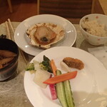 たてやま温泉 千里の風 - 食べた料理の数々