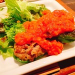 パルファン - 肉詰めピーマン　トマトソース