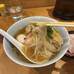 中華そば しば田 - 特製煮干しそば　細麺