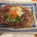 味工房まんま - 黒毛和牛のタタキ（サーロインやったかな…）