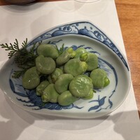 味工房まんま 別館 - 茹でそら豆