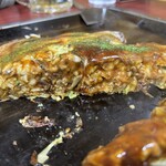 お好み焼 風月 - つなぎは少ないのにふわっとね、とてもおいしい！