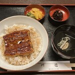 川信 うなぎ - 重ねうな丼