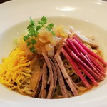 上海ヌードル 珊 - 特選クラゲの冷やし麺