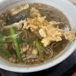 富士 - 天ぷらそば（エビ一尾）