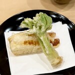 川田 - 2025.3.  タラの芽・若狭ぐじの筍はさみ揚げ