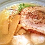 麺処 銀笹 - 銀笹塩ラーメン