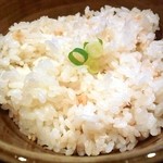 麺処 銀笹 - 鯛めし