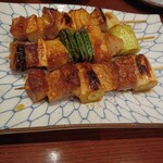粋鱗 - ⑦寒ブリカマトロねぎま串