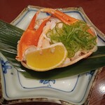 粋鱗 - ④紅ズワイ丸ごと甲羅つめ焼