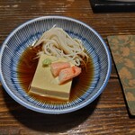 つかさ - お通しの卵豆腐