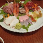 粋鱗 - ②刺身盛合せ